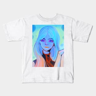 Floga fire mage portrait Kids T-Shirt